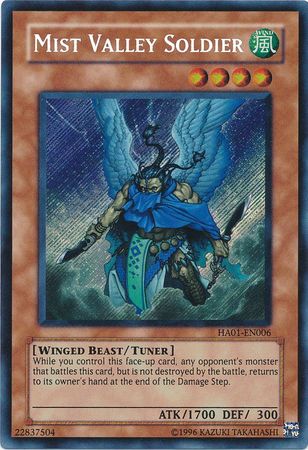 Mist Valley Soldier [HA01-EN006] Secret Rare | Gam3 Escape