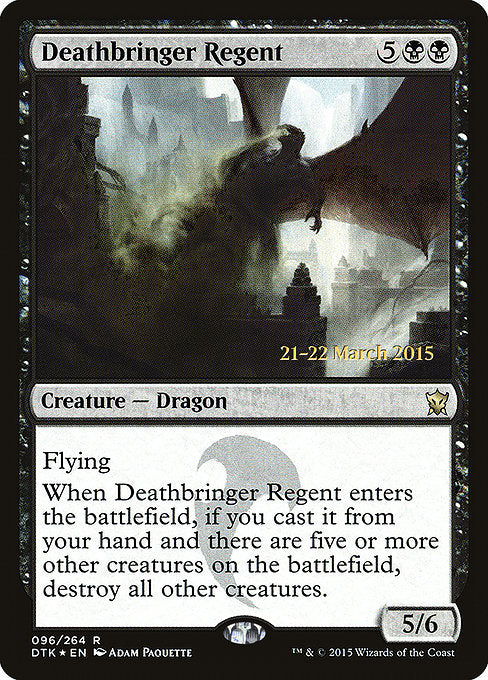 Deathbringer Regent [Dragons of Tarkir Promos] | Gam3 Escape
