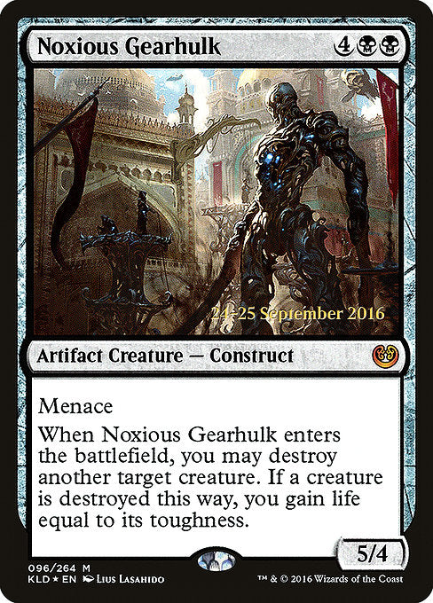 Noxious Gearhulk [Kaladesh Promos] | Gam3 Escape