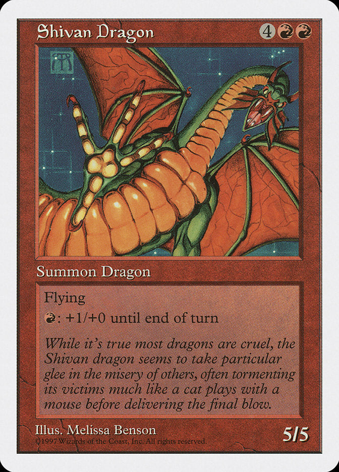 Shivan Dragon [Fifth Edition] | Gam3 Escape