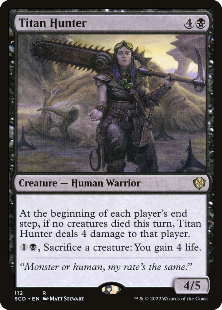 Titan Hunter [Starter Commander Decks] | Gam3 Escape