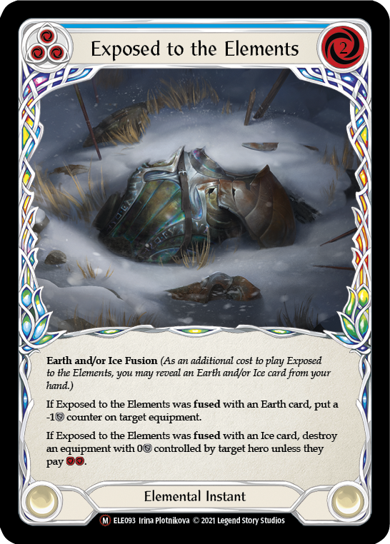 Exposed to the Elements [U-ELE093] Unlimited Normal | Gam3 Escape
