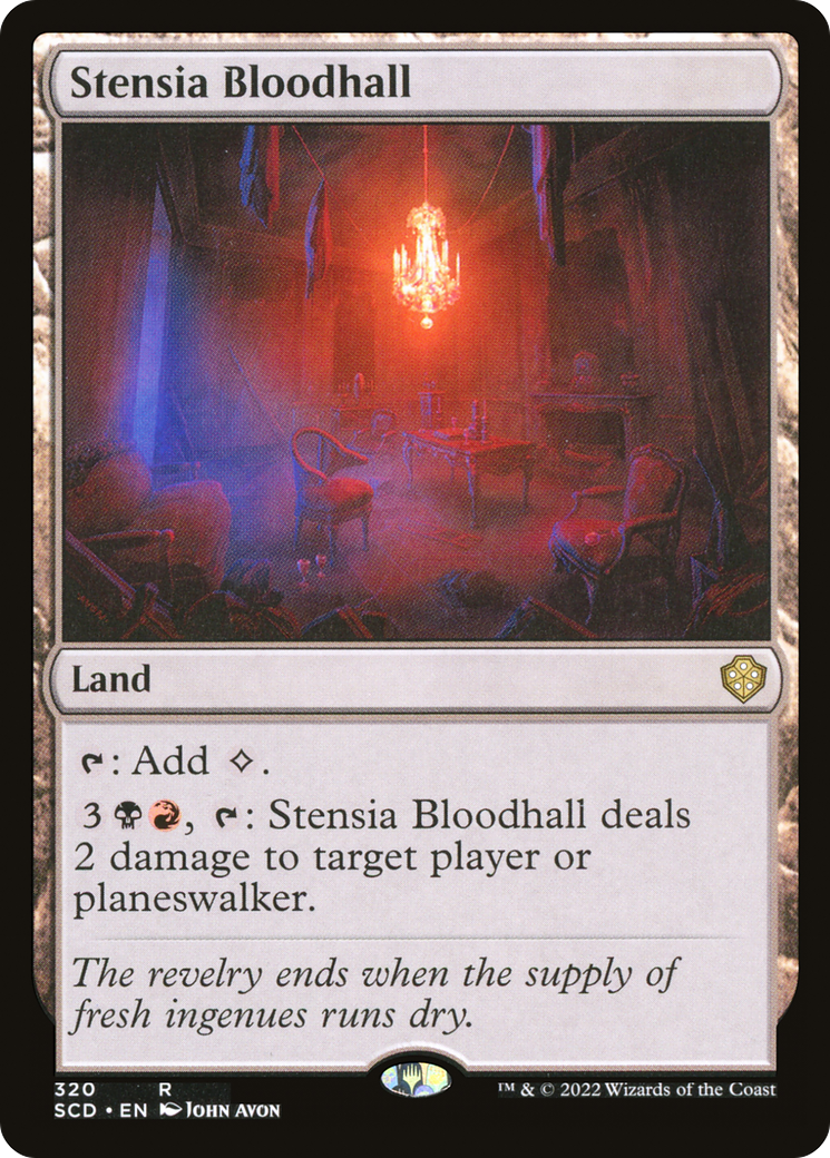 Stensia Bloodhall [Starter Commander Decks] | Gam3 Escape