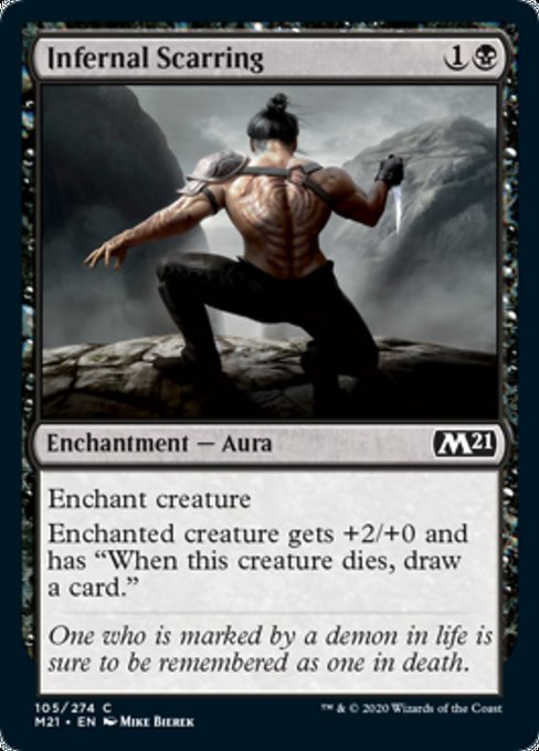 Infernal Scarring [Core Set 2021] | Gam3 Escape