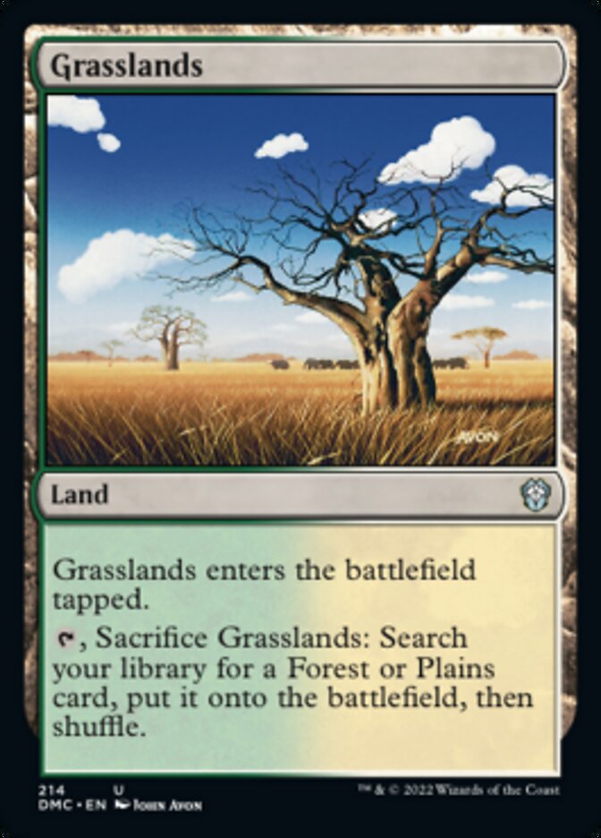 Grasslands [Dominaria United Commander] | Gam3 Escape