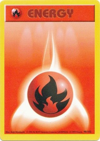 Fire Energy (98/102) [Base Set Shadowless Unlimited] | Gam3 Escape