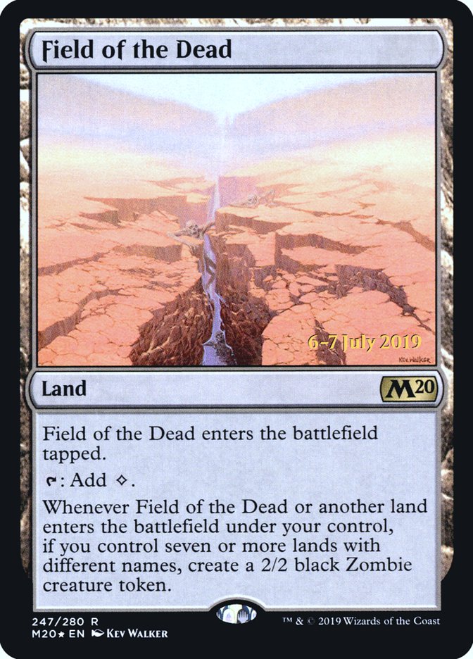 Field of the Dead  [Core Set 2020 Prerelease Promos] | Gam3 Escape