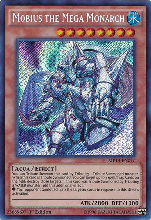 Mobius the Mega Monarch [MP14-EN217] Secret Rare | Gam3 Escape