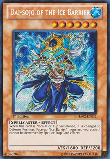 Dai-sojo of the Ice Barrier [HA02-EN011] Secret Rare | Gam3 Escape