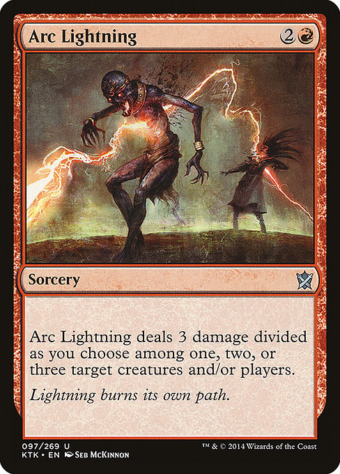 Arc Lightning [Khans of Tarkir] | Gam3 Escape