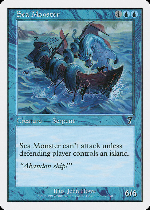 Sea Monster [Seventh Edition] | Gam3 Escape