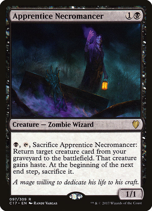 Apprentice Necromancer [Commander 2017] | Gam3 Escape