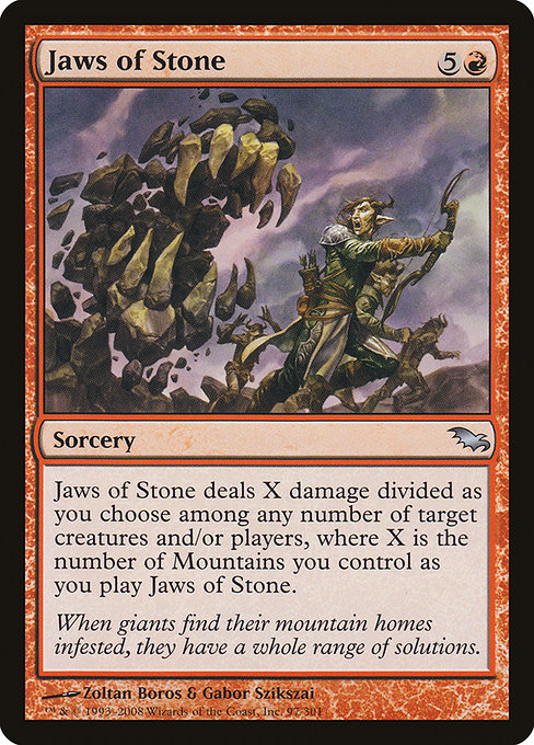 Jaws of Stone [Shadowmoor] | Gam3 Escape