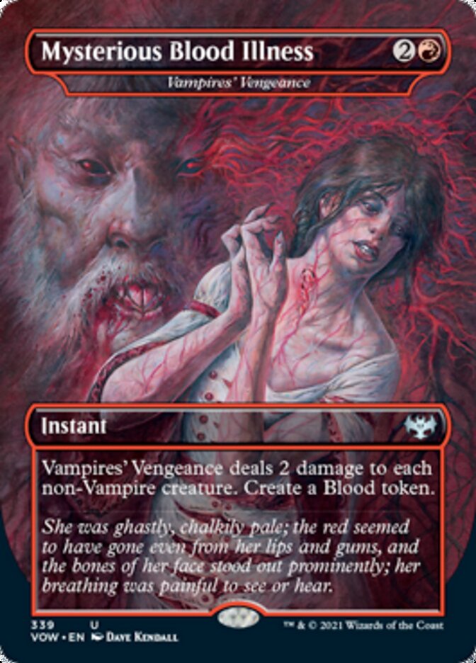 Vampires' Vengeance - Mysterious Blood Illness [Innistrad: Crimson Vow] | Gam3 Escape