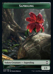 Beast // Saproling Double-sided Token [Streets of New Capenna Commander Tokens] | Gam3 Escape