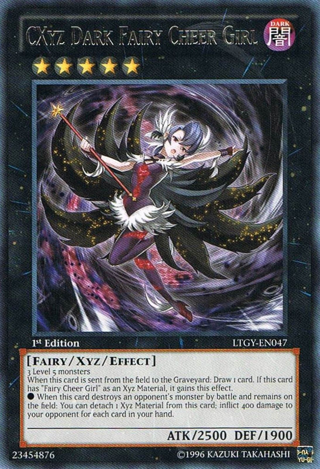 CXyz Dark Fairy Cheer Girl [LTGY-EN047] Rare | Gam3 Escape