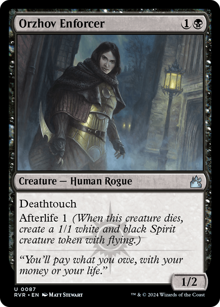 Orzhov Enforcer [Ravnica Remastered] | Gam3 Escape