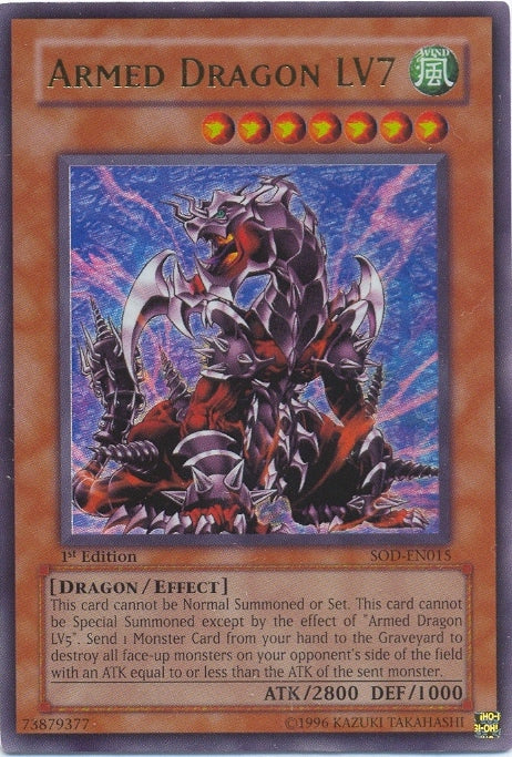 Armed Dragon LV7 [SOD-EN015] Ultra Rare | Gam3 Escape