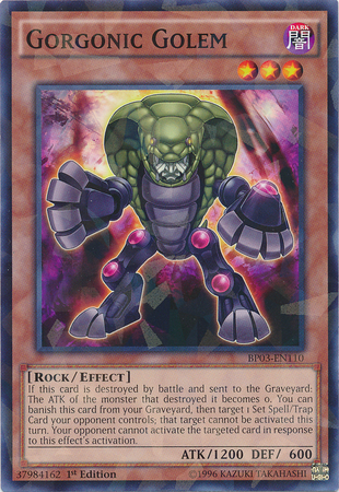 Gorgonic Golem (Shatterfoil) [BP03-EN110] Common | Gam3 Escape