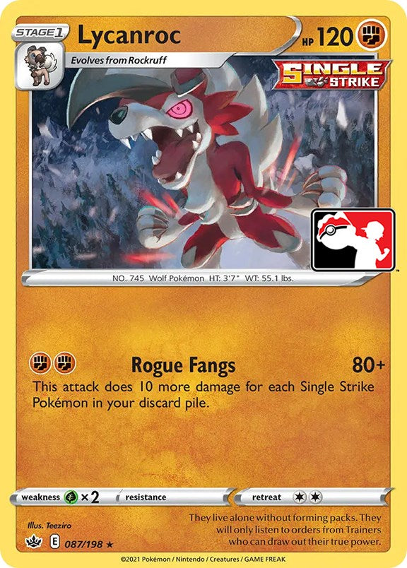 Lycanroc (087/198) [Prize Pack Series One] | Gam3 Escape