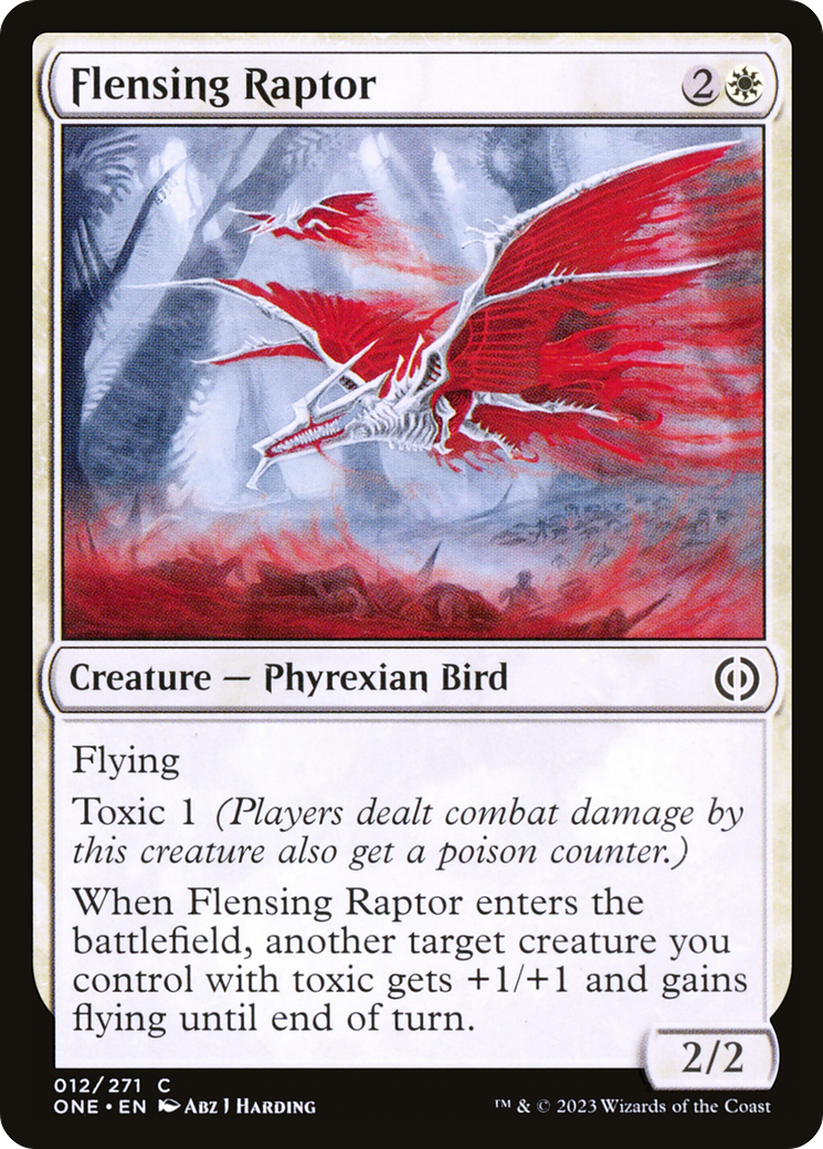 Flensing Raptor [Phyrexia: All Will Be One] | Gam3 Escape