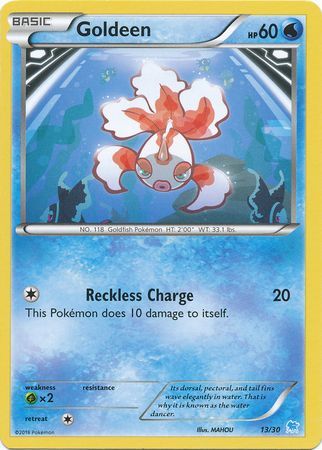 Goldeen (13/30) [XY: Trainer Kit 3 - Suicune] | Gam3 Escape