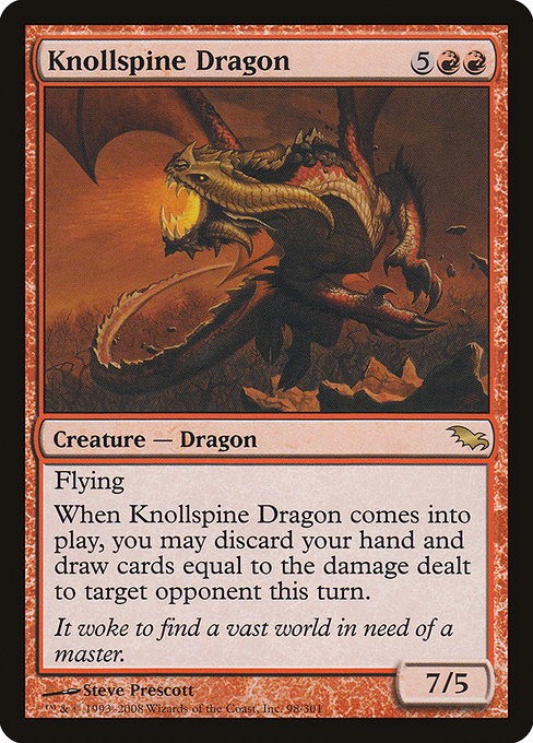 Knollspine Dragon [Shadowmoor] | Gam3 Escape