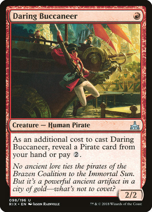 Daring Buccaneer [Rivals of Ixalan] | Gam3 Escape