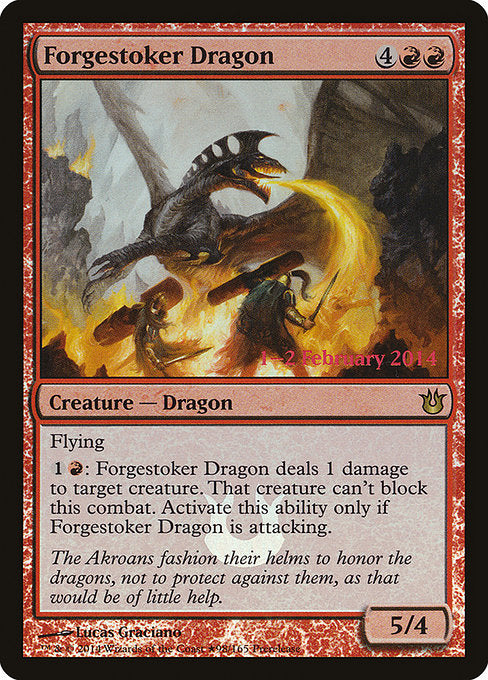 Forgestoker Dragon [Born of the Gods Promos] | Gam3 Escape