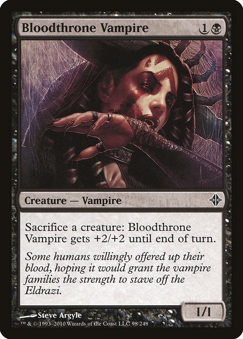 Bloodthrone Vampire [Rise of the Eldrazi] | Gam3 Escape