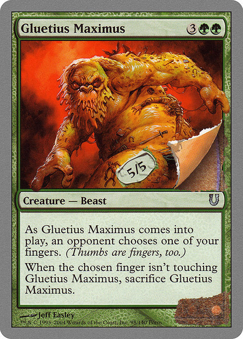 Gluetius Maximus [Unhinged] | Gam3 Escape