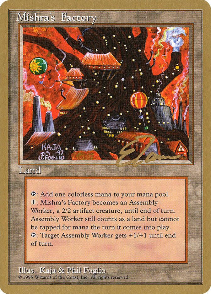 Mishra's Factory (Eric Tam) [Pro Tour Collector Set] | Gam3 Escape