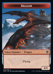 Phyrexian // Dragon Double-sided Token [Dominaria United Tokens] | Gam3 Escape