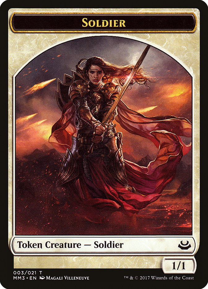 Soldier (003/021) [Modern Masters 2017 Tokens] | Gam3 Escape
