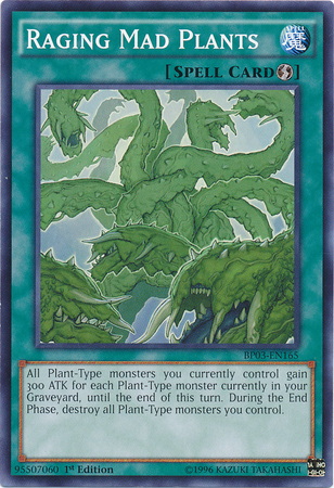 Raging Mad Plants [BP03-EN165] Common | Gam3 Escape