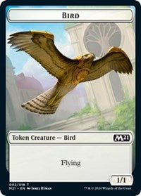 Bird // Treasure Double-sided Token [Core Set 2021 Tokens] | Gam3 Escape