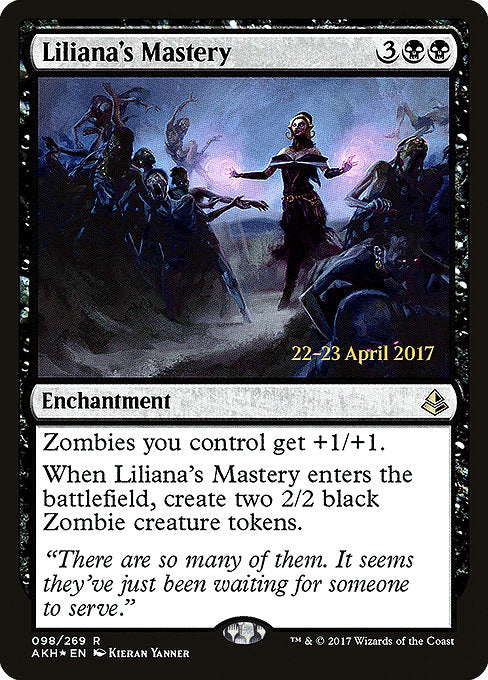 Liliana's Mastery [Amonkhet Promos] | Gam3 Escape