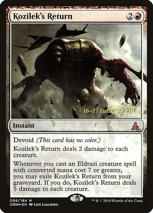 Kozilek's Return [Oath of the Gatewatch Promos] | Gam3 Escape