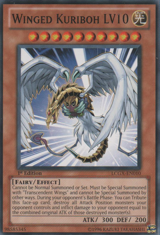 Winged Kuriboh LV10 [LCGX-EN010] Common | Gam3 Escape