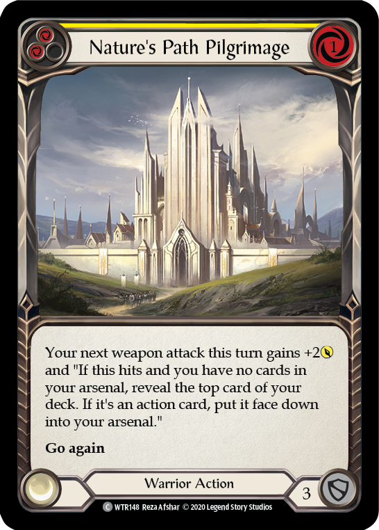 Nature's Path Pilgrimage (Yellow) [U-WTR148] (Welcome to Rathe Unlimited)  Unlimited Normal | Gam3 Escape