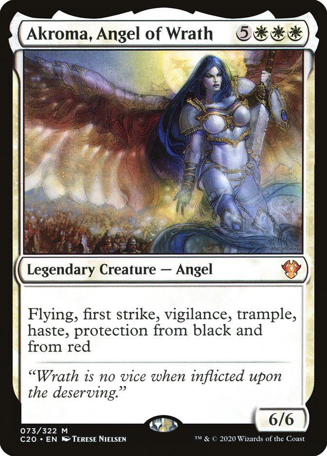Akroma, Angel of Wrath [Commander 2020] | Gam3 Escape