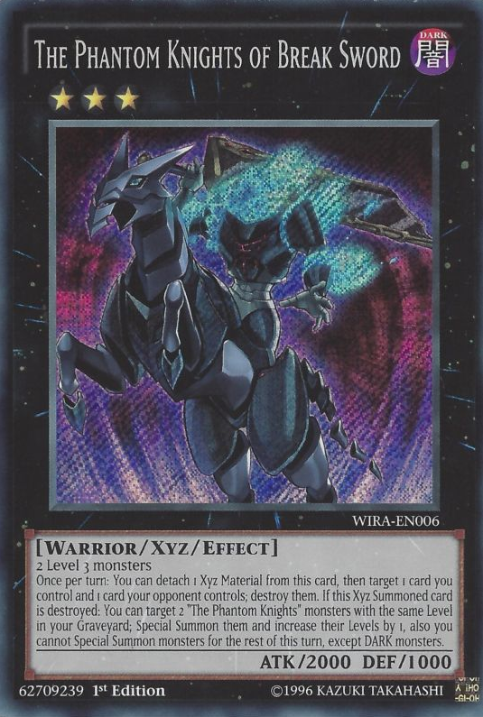 The Phantom Knights of Break Sword [WIRA-EN006] Secret Rare | Gam3 Escape