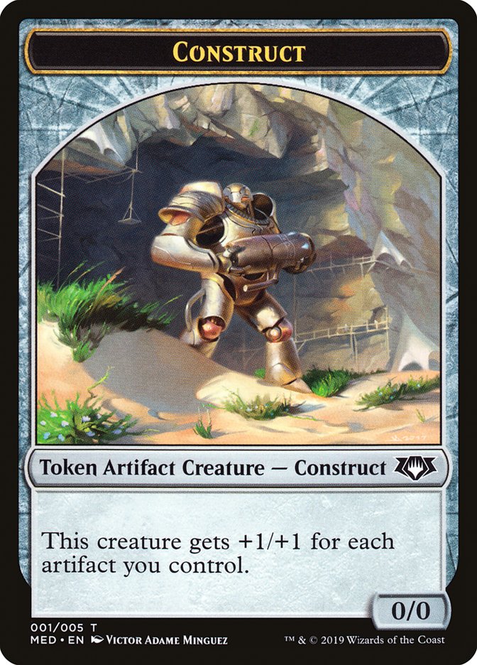Construct (001/005) [Mythic Edition Tokens] | Gam3 Escape
