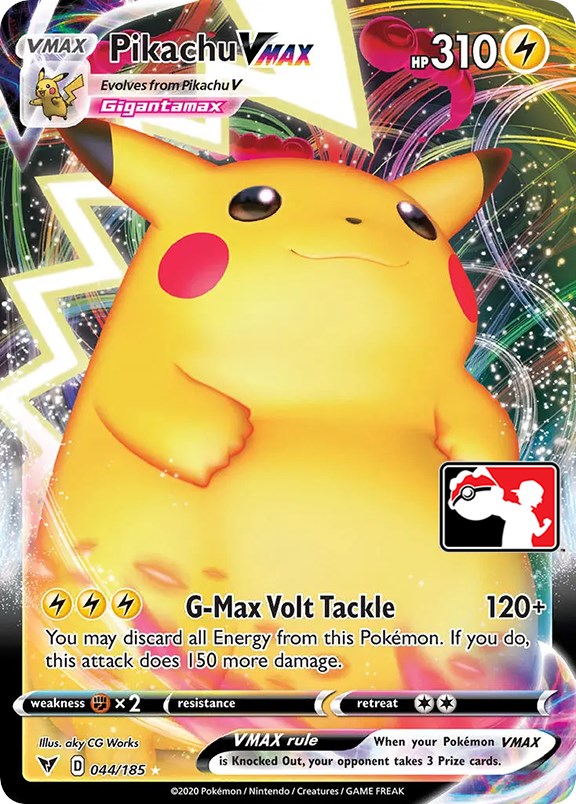 Pikachu VMAX (044/185) [Prize Pack Series One] | Gam3 Escape