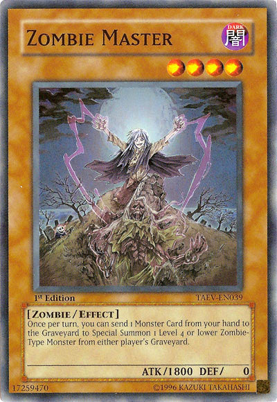 Zombie Master [TAEV-EN039] Super Rare | Gam3 Escape