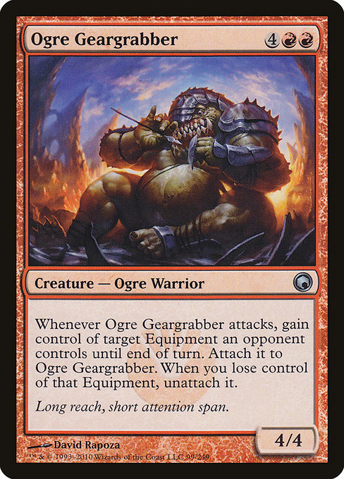 Ogre Geargrabber [Scars of Mirrodin] | Gam3 Escape
