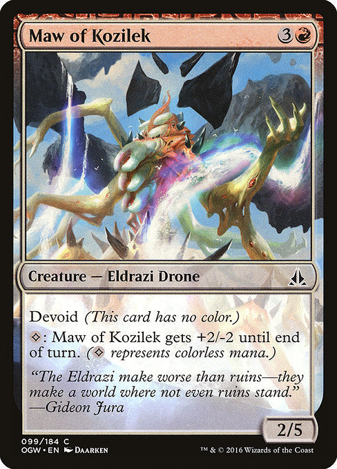 Maw of Kozilek [Oath of the Gatewatch] | Gam3 Escape
