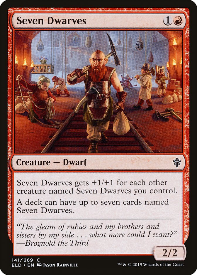 Seven Dwarves [Throne of Eldraine] | Gam3 Escape