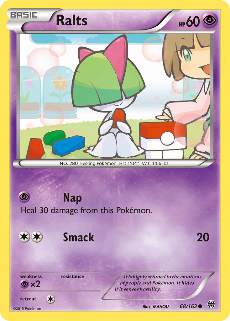 Ralts (68/162) [XY: BREAKthrough] | Gam3 Escape