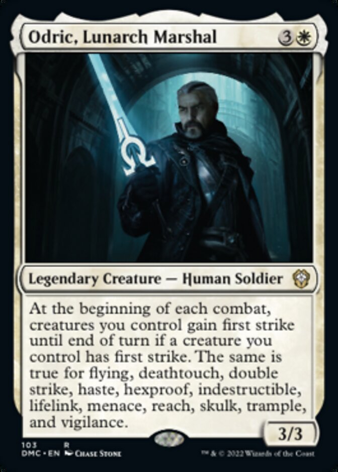 Odric, Lunarch Marshal [Dominaria United Commander] | Gam3 Escape